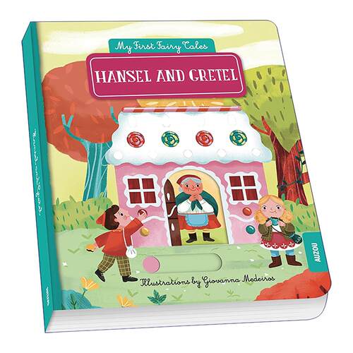 英文原版 Hansel and Gretel 韩塞尔与格雷特 幼儿经典 推拉翻翻页 纸板书 英文版 进口英语原版书籍