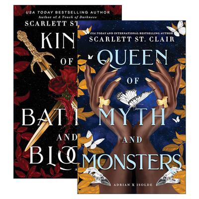 英文原版 Adrian X Isolde系列2册 奇幻小说 Scarlett St. Clair 英文版 进口英语原版书籍