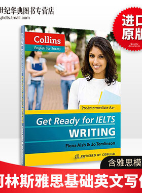 Collins Get Ready for IELTS Writing 柯林斯雅思写作 英文原版考试用书 进口英语学习书籍
