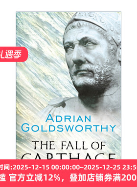 英文原版 The Fall of Carthage 布匿战争 罗马 迦太基与地中海霸权的争夺 阿德里安?戈兹沃西 英文版 进口英语原版书籍