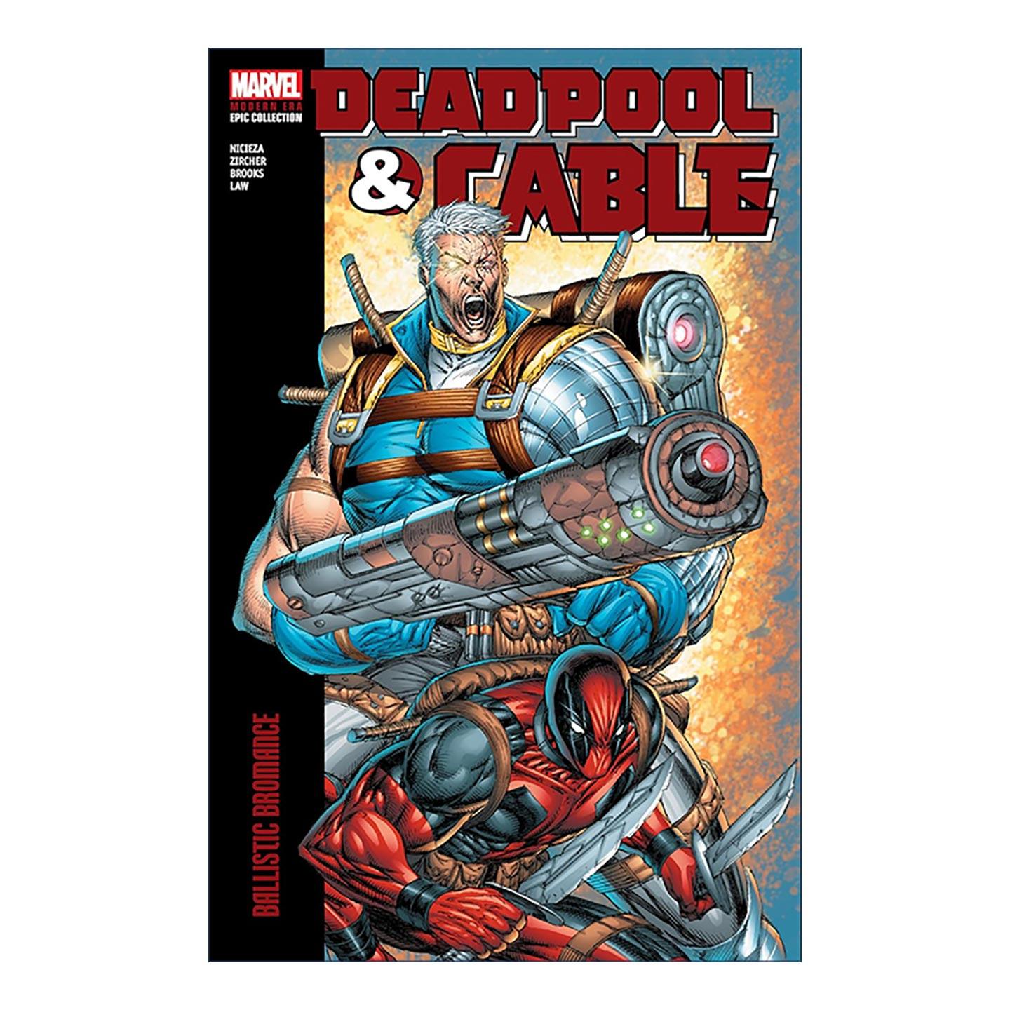 英文原版 Deadpool & Cable Modern Era Epic Collection Ballistic Bromance 死侍与电索现代史诗集 弹道兄弟情 漫威漫画 进口