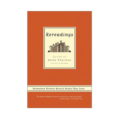 英文原版 Rereadings 旧书重温忆华年 散文集 安妮·法迪曼 英文版 进口英语原版书籍