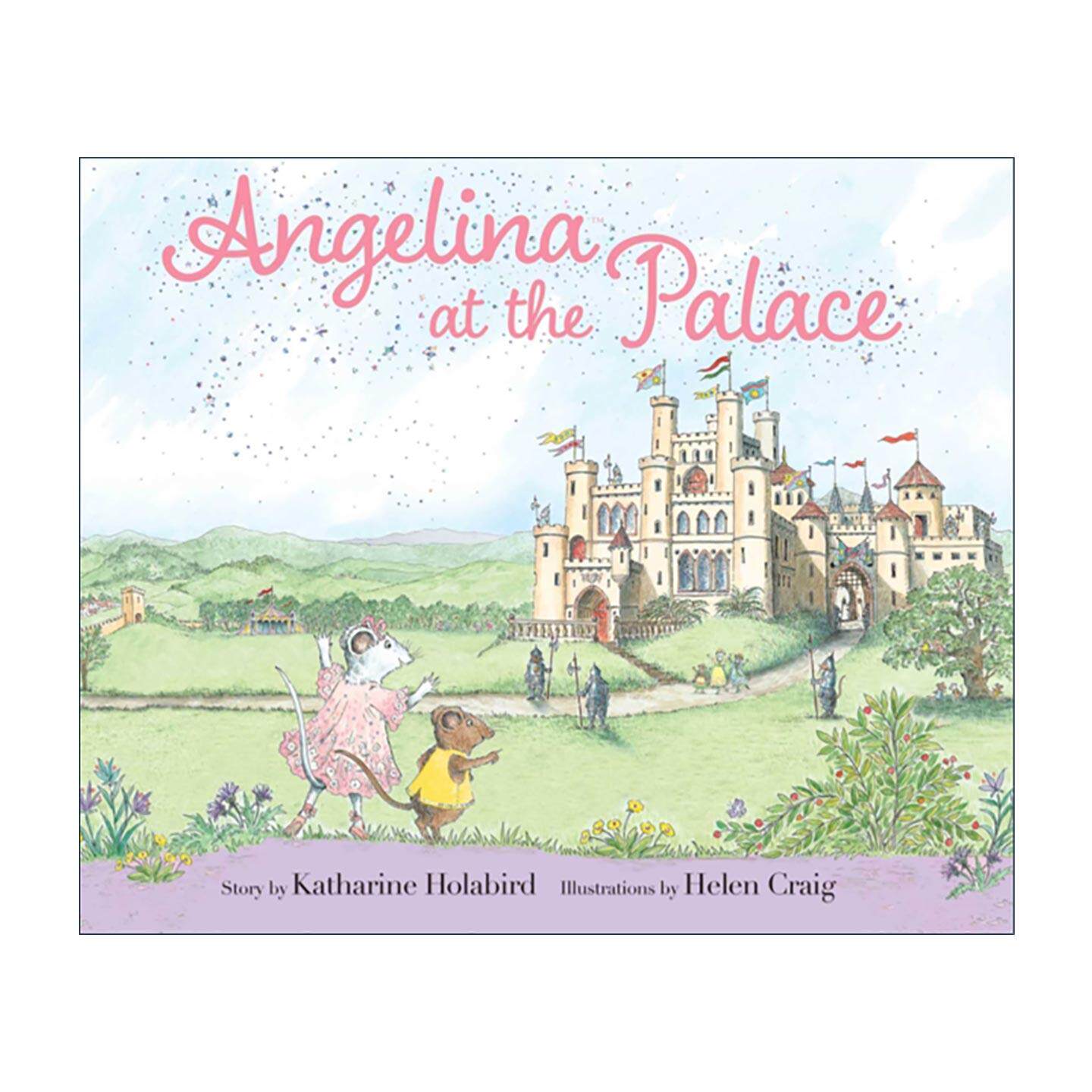 英文原版 Angelina at the Palace 在宫殿里的安吉莉娜 精装绘本 英文版 进口英语原版书籍