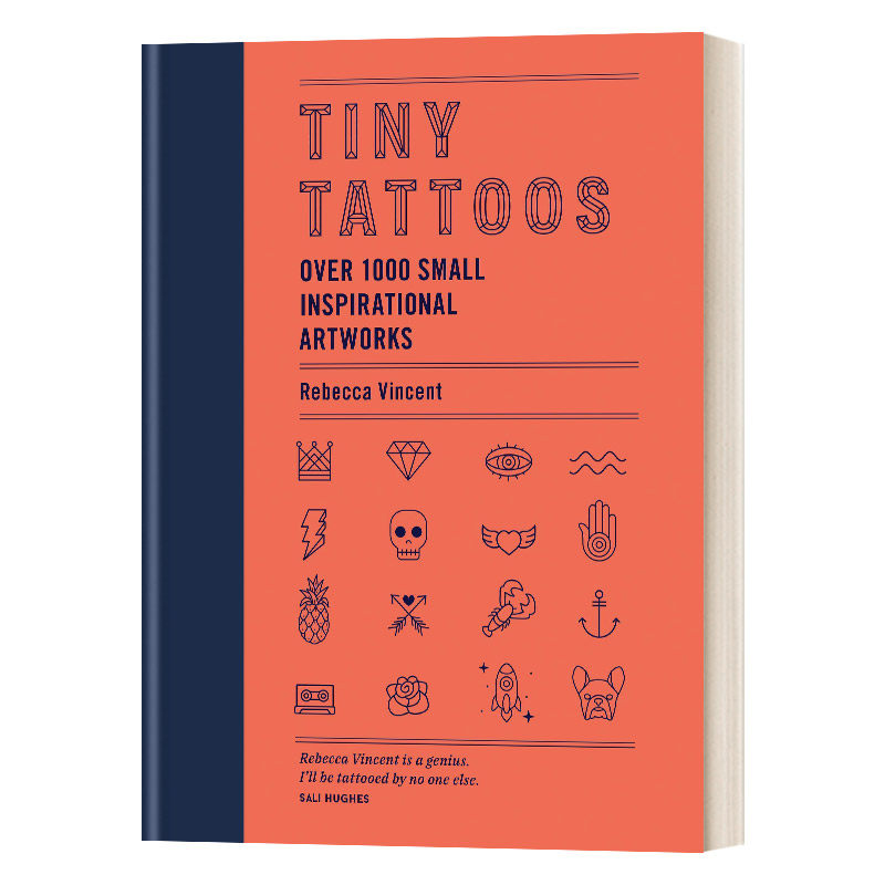 Tiny Tattoos 微型纹身 超过1000个小灵感 精装 英文原版纹身设计参考 进口英语工具书籍