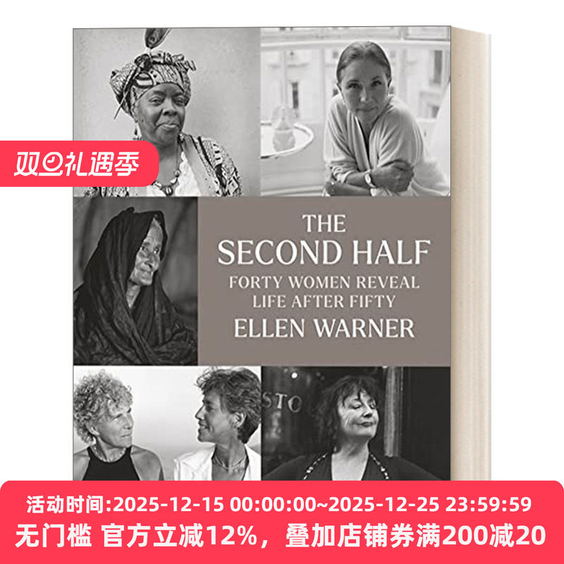英文原版 The Second Half 后半生这样过 40位女性向我们讲述50岁后的生活 女性建议 精装 Ellen Warner 英文版 进口英语原版书籍