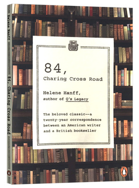 查令十字街84号 84 Charing Cross Road 北京遇上西雅图之不二情书 十字路 英文原版电影原著小说 英文版