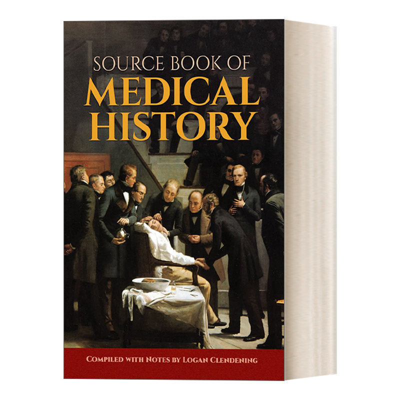 英文原版 Source Book of Medical History 医学史来源书 汇集了4000年来重要的医学著作 英文版 进口英语原版书籍