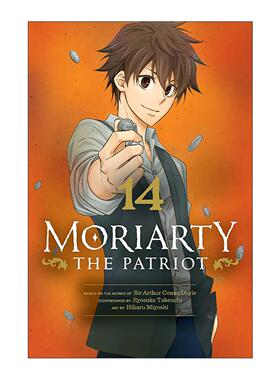 英文原版 Moriarty The Patriot  Vol. 14 忧国的莫里亚蒂 漫画卷十四 英文版 进口英语原版书籍