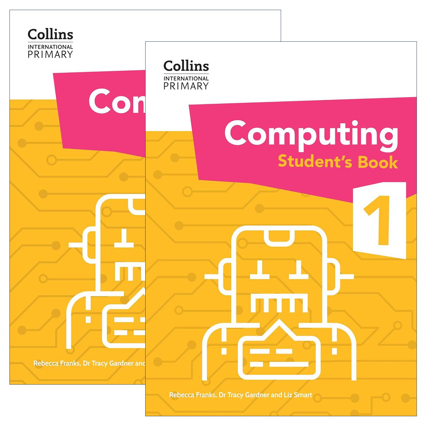 英文原版 Collins International Primary Computing 柯林斯国际小学计算机科学学生用书1+练习册2册 英文版 进口英语原版书籍