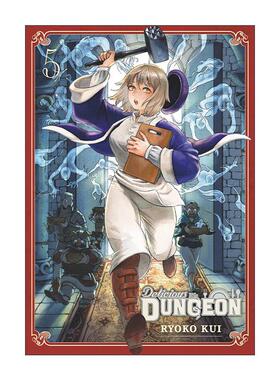 英文原版 Delicious in Dungeon  Vol. 5 迷宫饭漫画 第五卷 九井谅子 Ryoko Kui 英文版 进口英语原版书籍