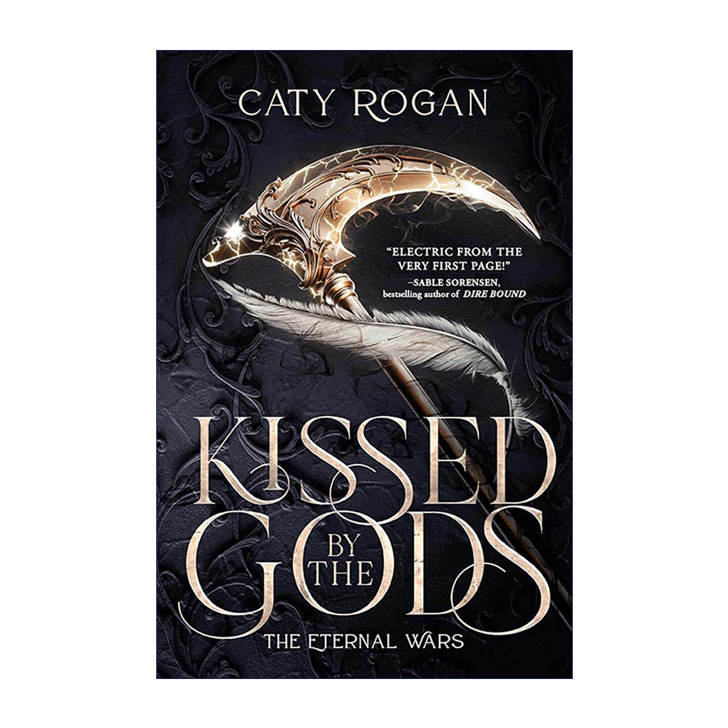英文原版 Kissed by the Gods 众神之吻 永恒战争系列1 奇幻浪漫小说 英文版 进口英语原版书籍