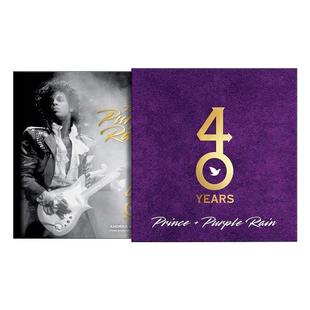 英文原版 Prince and Purple Rain 40 Years 美国男歌手王子与紫雨 40周年 精装 英文版 进口英语原版书籍