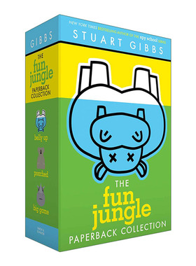欢乐丛林1-3册盒装 斯图亚特吉布斯 The FunJungle Paperback Collection英文原版儿童悬疑小说 进口英语书籍
