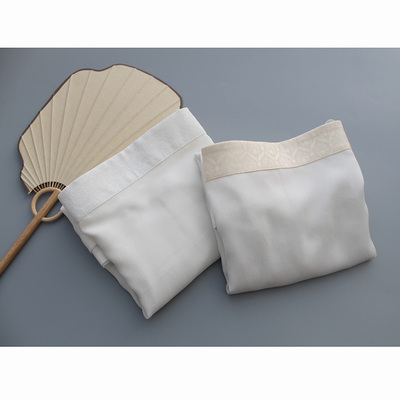 桑蚕丝绣花眉子汉服内搭大码