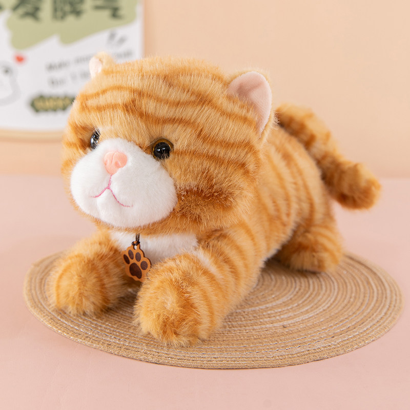 可爱音乐猫咪毛绒玩具公仔小猫咪玩偶床上陪睡安抚抱枕生日礼物女