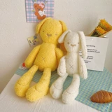 Успокаивающая плюшевая игрушка, тряпичная кукла, кролик, Великобритания, белый кролик