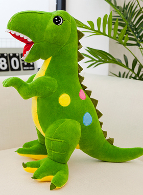 公仔霸王龙毛绒玩具恐龙抱枕布娃娃玩偶可爱男孩女生儿童生日礼物