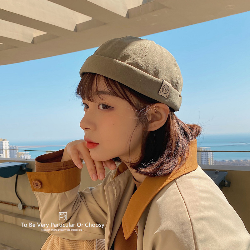 日系复古小众雅痞地主街头帽帽子