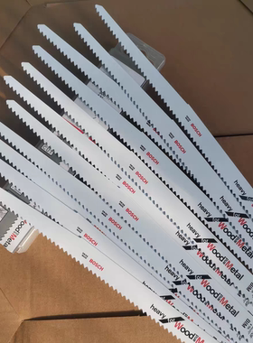 德国博世S1411DF 瑞士进口马刀锯条往复锯片带金属木材切割300MM