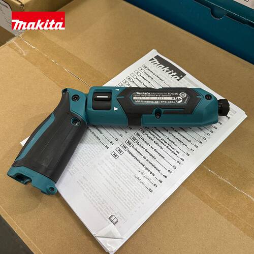牧田TD022电动螺丝刀折叠冲击起子机多功能电批家用电钻原装正品