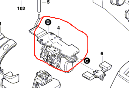 Bosch博世冲击扳手原装正品配件GDR 10.8-LI\GDR 12-LI电子模数