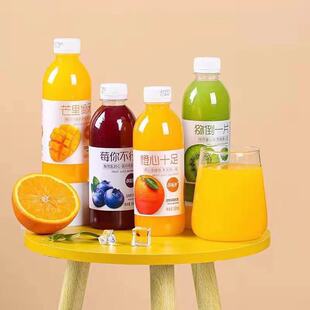 零糖0脂果味饮料360ml瓶新鲜日期夏季网红整箱解渴瓶装果汁饮品
