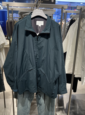 UR国内代购2026春季男装时尚潮流立领拉链抽绳夹克外套UUV160012