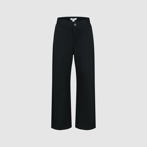 UR国内代购2025冬季女装休闲简约日常通勤九分弯刀裤UYY660004