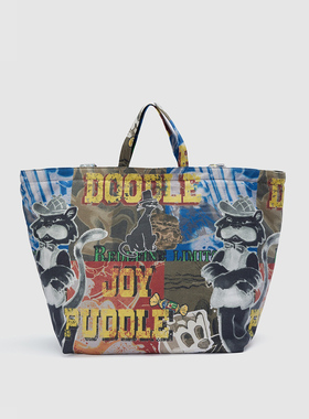 UR国内代购2025秋季女士潮流街头印花托特手提单肩包UAYB50149