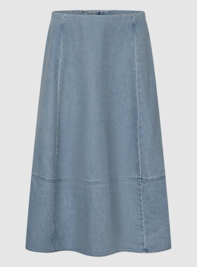 UR国内代购2026春季女装气质休闲复古拼接缝线牛仔半裙UWM860029