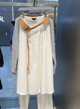 UR国内代购2026春季新款女装都市波嬉风浪漫气质A型半裙UWG560011