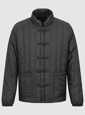 UR国内代购2025冬季男装时尚复古休闲盘扣立领羽绒服UMF150085