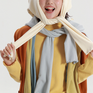 简约百搭针织立领打底衫 秋屿moment 自制