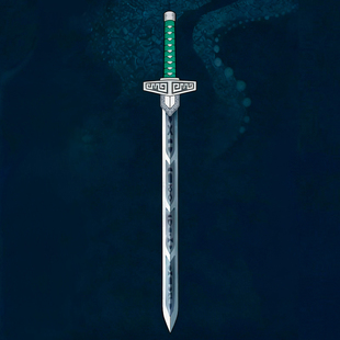仙剑 武器模型 照胆神剑 镇妖剑 全金属1:1不开刃 景天 飞蓬 定金