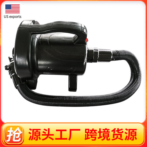 齐凯800W/1200W游泳水池跆拳道床垫棚子船电动充气泵抽气鼓风机
