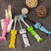 天天特价 日系儿童细丝软毛牙刷3 12岁儿童小孩牙刷共5支