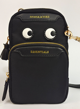 安雅ANYA眼睛男女士同款小包包春夏单肩包斜挎包休闲包手机包带标