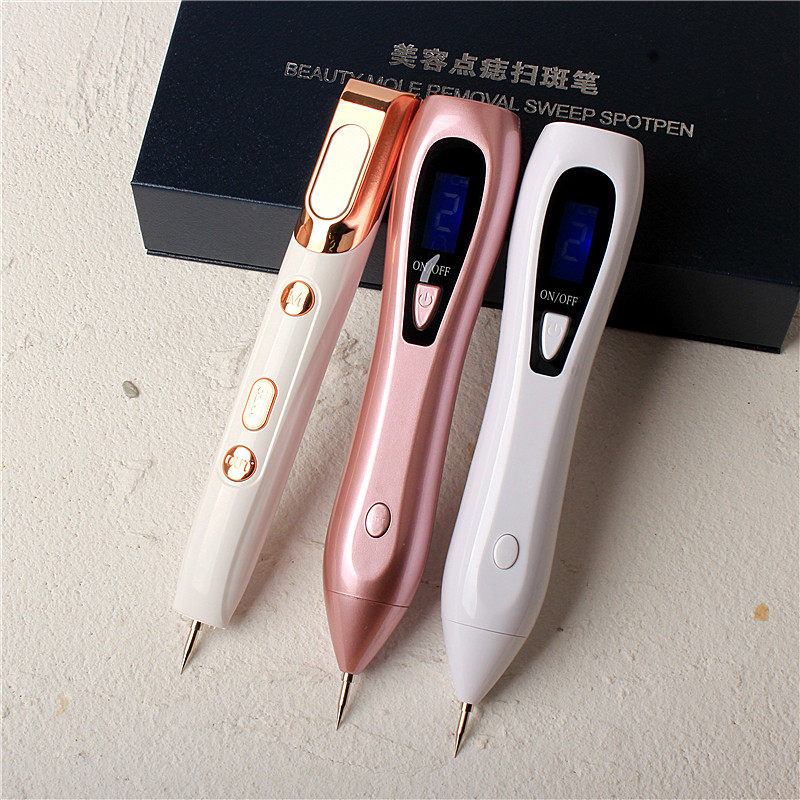 正品小白微型激光点斑笔祛斑机美容仪器点志激光洗眉洗纹身家用