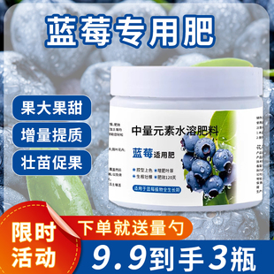 蓝莓专用肥中量元素水溶肥料果大果甜增量提质壮苗促果家庭园艺