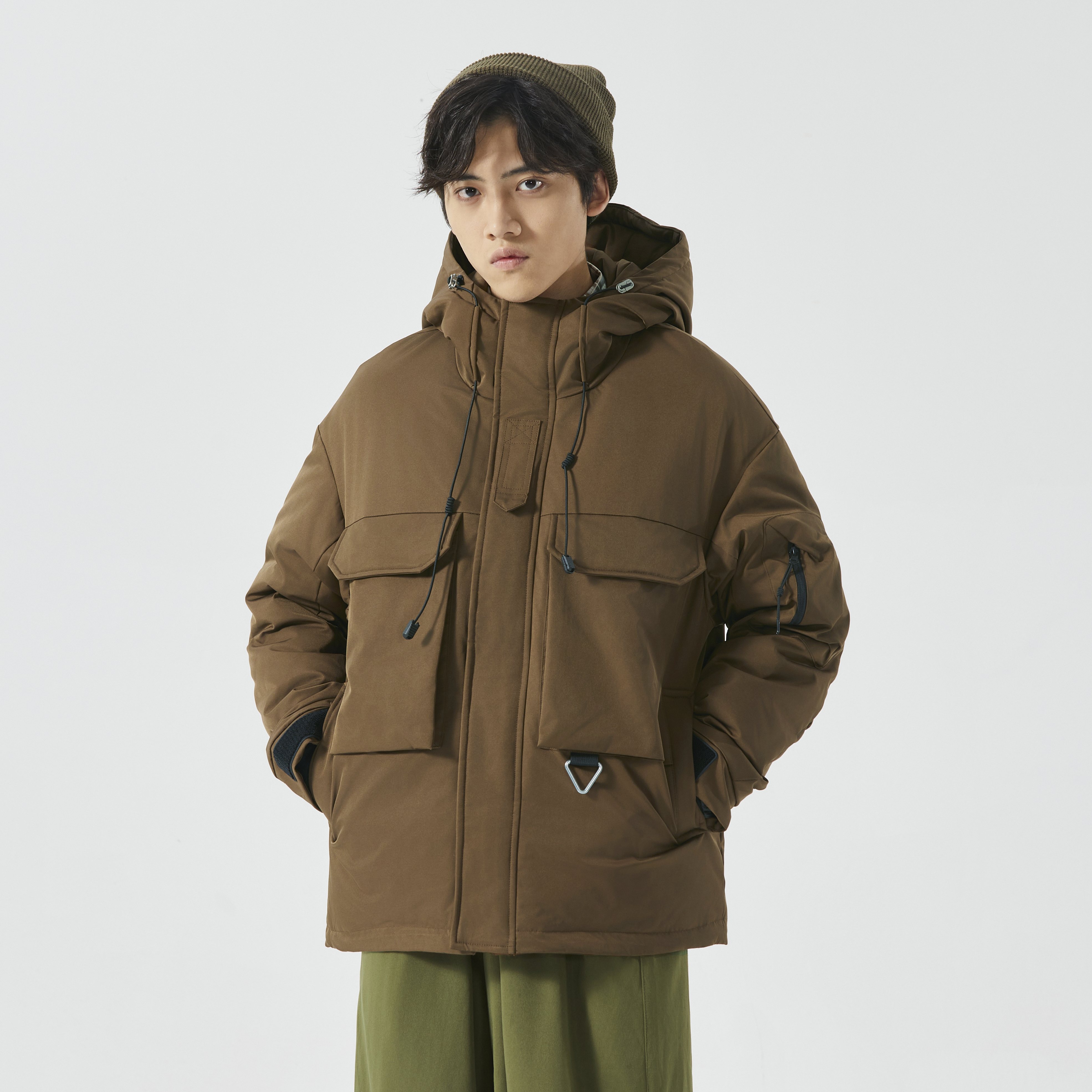 羽绒服冬季男女同款防风防寒