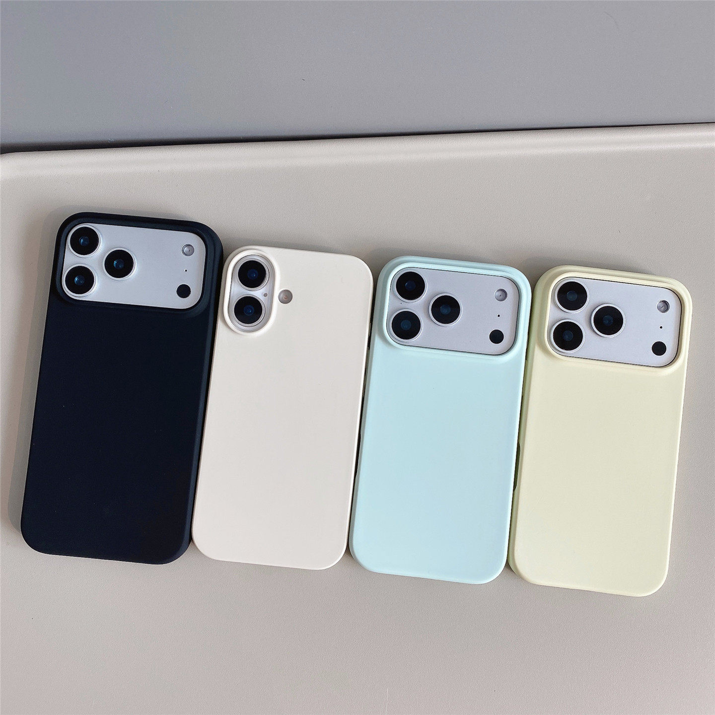 适用于iphone17pro超薄15液态硅胶14防摔手机壳16promax简约保护套