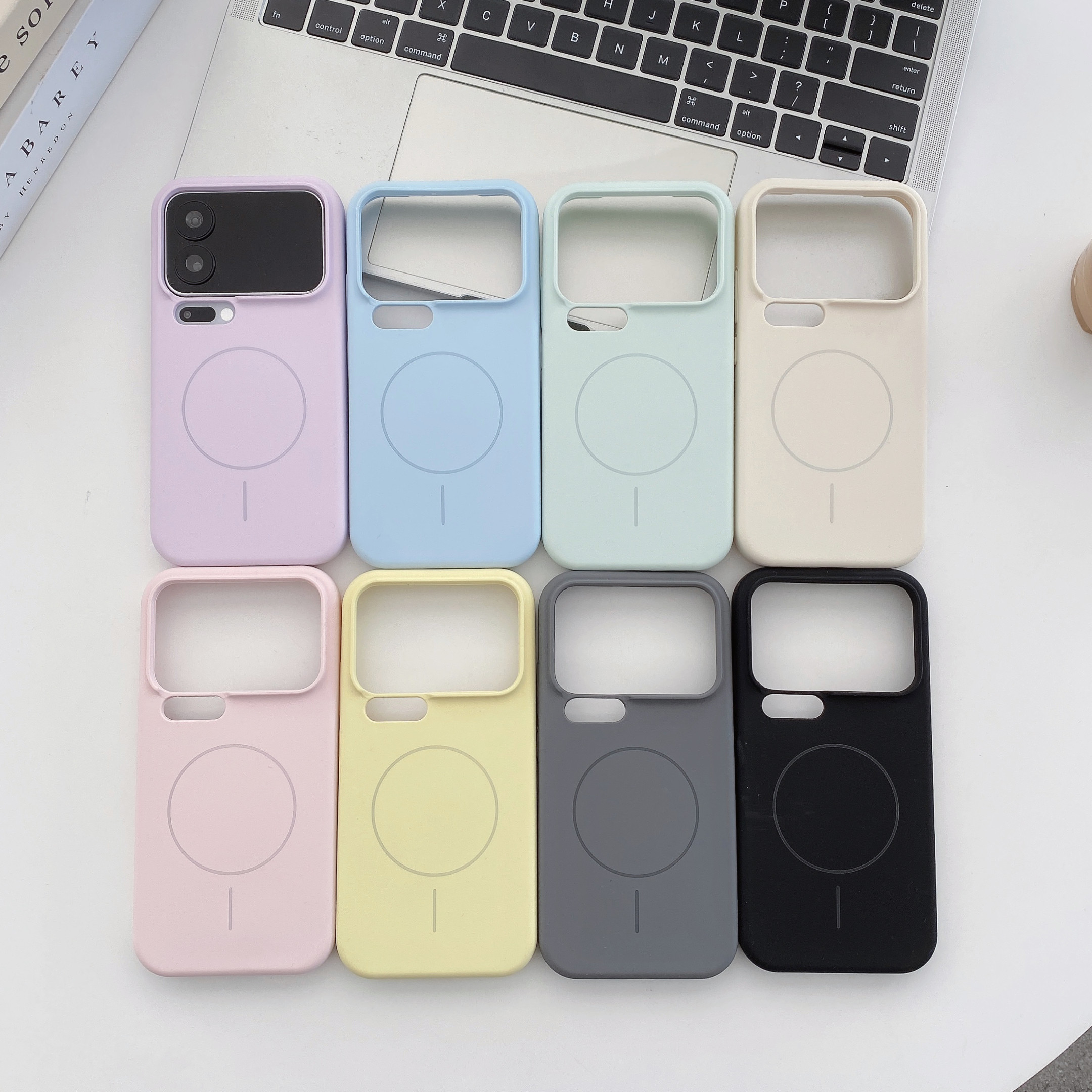 适用于小米17pro磁吸液态硅胶小米14/15防摔promax手机壳简约新款