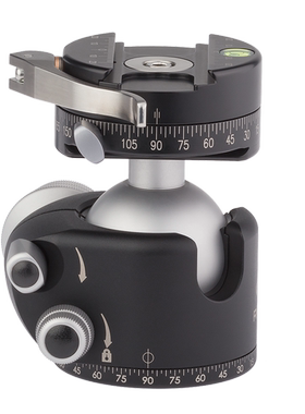 美国RRS日日赏 BH-55 PCLR全景扳扣式大号球型云台 无损全景拼接