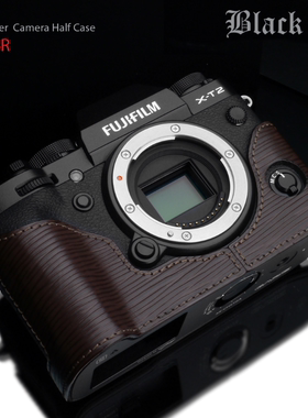 韩国Gariz XT2 X-T2 XT3手柄 金属底相机套 皮套 真皮底座