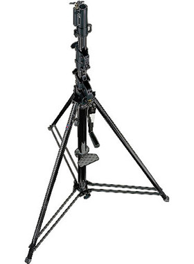Manfrotto 曼富图 087NWB 黑色摇脚灯架 (带安全扣) 正品行货