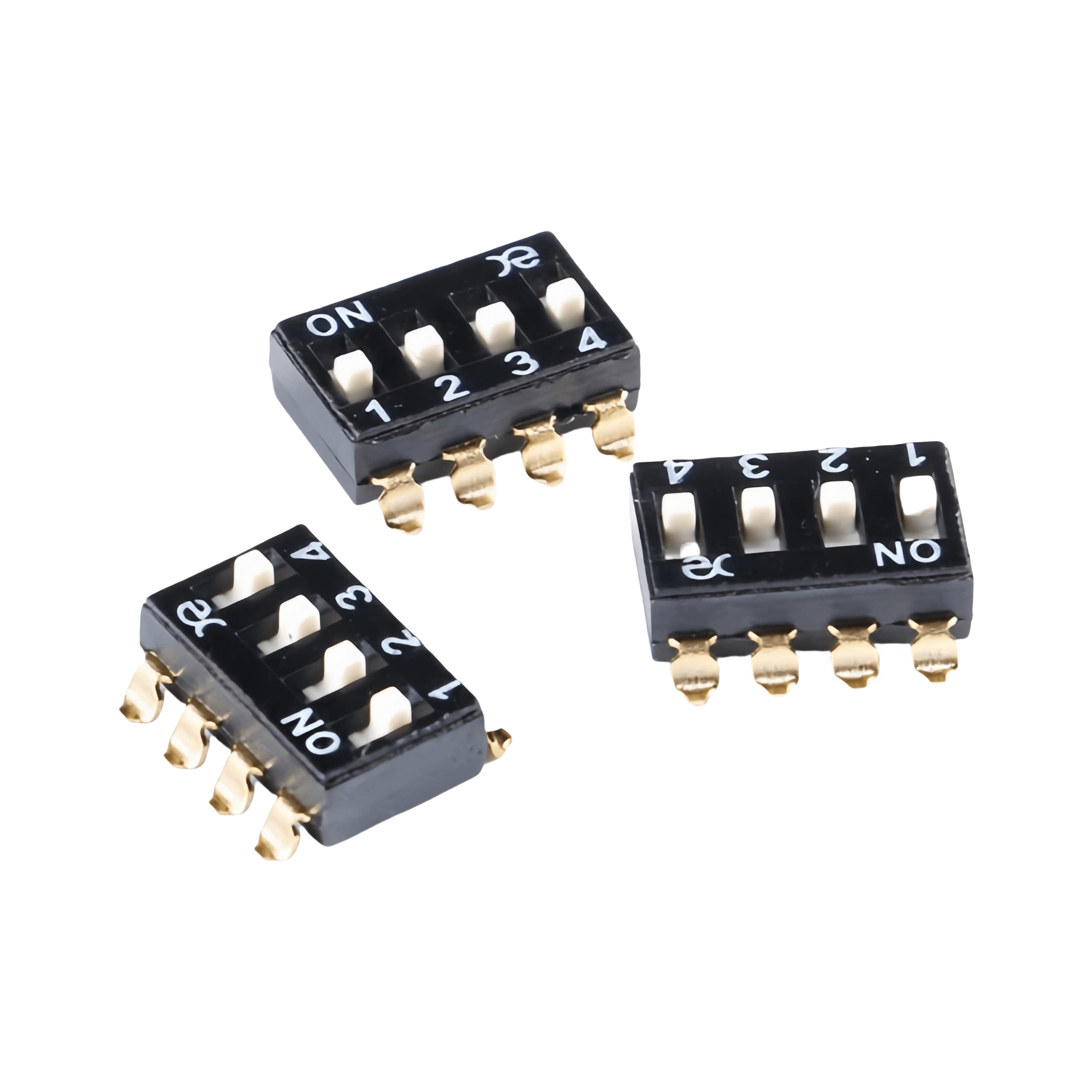 DSIC04LSGET2.54mm贴片拨码开关