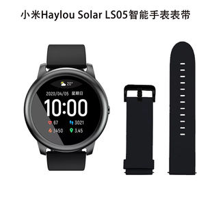 solar硅胶原同款 适用小米有品LS05智能手表带haylou LS05镂空腕带