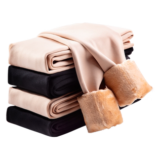 浪莎打底裤女士外穿秋冬加厚黑色加绒保暖裤肉色光腿神器裤袜外穿