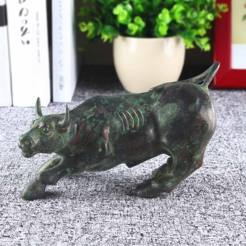 仿古青铜器牛尊家居摆件古典风格装饰品工艺礼品艺术品古玩办公室