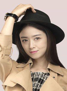 欢乐颂蒋欣樊小妹同款帽子女大檐爵士礼帽春秋平檐毛呢毡帽休闲帽